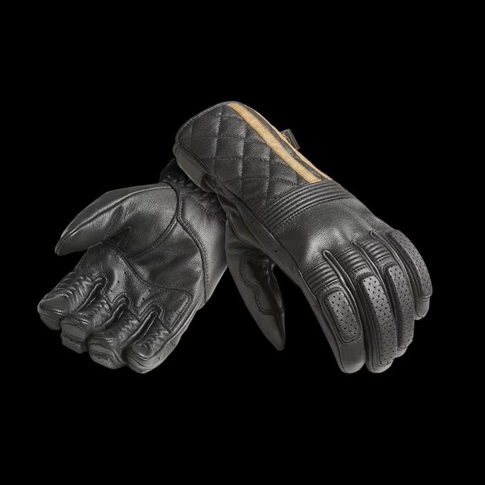 Triumph Sulby Leather Gloves - Black & Gold – City Limit Moto