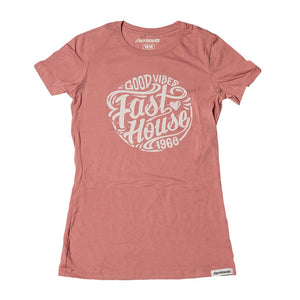Fasthouse "DAISY" Tee Shirt - Mauve - City Limit Moto