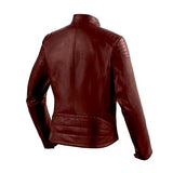 Rev'it! "Clare" Women's Leather Jacket - Red - City Limit Moto