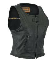 Daniel Smart DS002 Women's Updated Perforated SWAT Team Style Vest - City Limit Moto