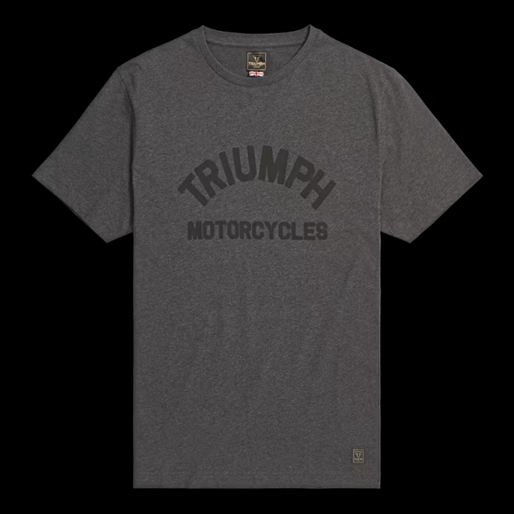 Triumph Burnham Arch Logo Black Marl