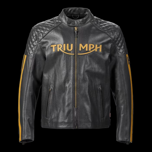 Braddan Air Race Jacket - Black & Gold