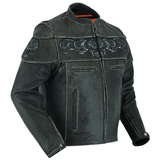 DS723 Exposed Leather Jacket