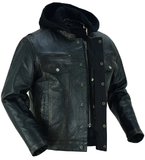 DS782 Lightweight Drum Dyed Distressed Naked Lambskin Jacket