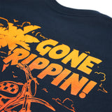 Fasthouse "Gone Rippin" Men's Tee Shirt - Navy