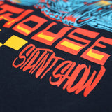 Fasthouse "Hot Wheels Stunt Show" Men's Tee Shirt - Midnight Navy