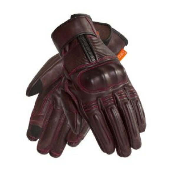 Merlin Glory D30 Leather Glove - Ox-Blood