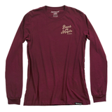 Fasthouse Revival Long Sleeve Women's Tee - Maroon