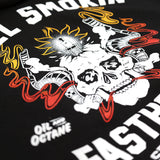 Fasthouse "Smoke & Octane" Hooded Pullover - Black