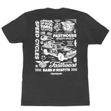 Fasthouse "FLASH" Short Sleeve T-Shirt - Black