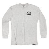 Fasthouse "IRON STEED" Long Sleeve T-Shirt - Light Gray