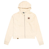 Fasthouse "DESERT STARS"Women's  Zip-up Hoodie - Chalk