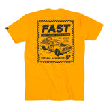 Fasthouse "TICKET" Tee Shirt - Gold - City Limit Moto