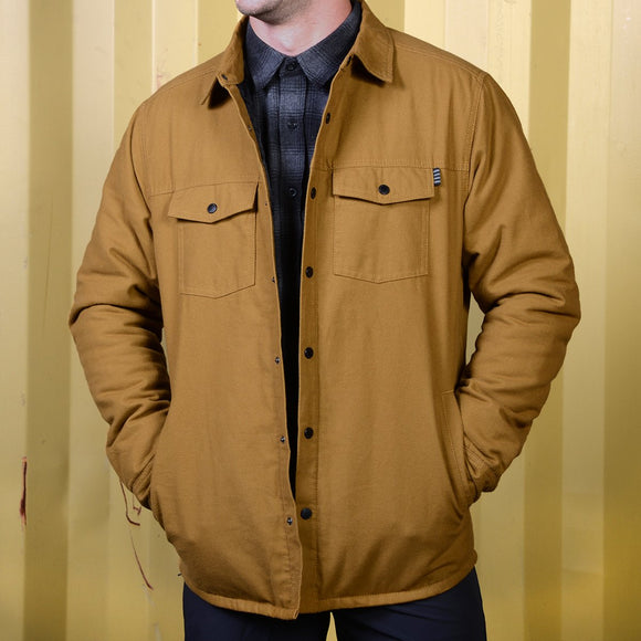 Eddie Bauer Men's Fleece Lined Shirt Jacket