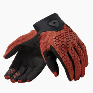 Rev'it "Massif" Gloves - Burgundy Red