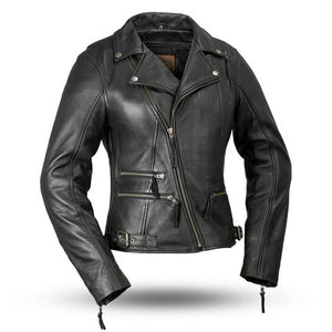 First Manufacturing "Monte Carlo" Women's Leather Jacket - City Limit Moto