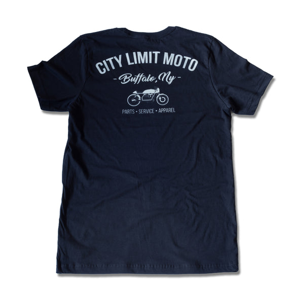 City Limit Moto - Shop Tee - Men - City Limit Moto