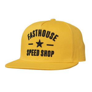 Fasthouse "SPEED STAR" Hat - Yellow - City Limit Moto