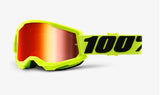100% "Strata 2" Goggles - multiple color/tint options