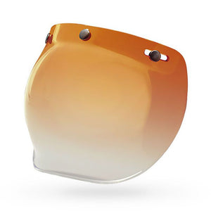 Bell 3-SNAP BUBBLE SHIELD Amber Gradient