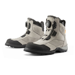 Icon "Stormhawk" Waterproof Boots - Grey