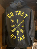 Lords of Gastown “Go Fast Go Far" Zip-up Hoodie