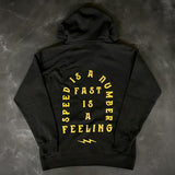 Go Fast Don't Die "Speed is a Number" Zip Up Hoodie