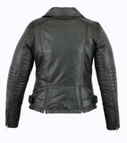 Daniel Smart "DS835" Women's Classic Lightweight Motorcycle Jacket